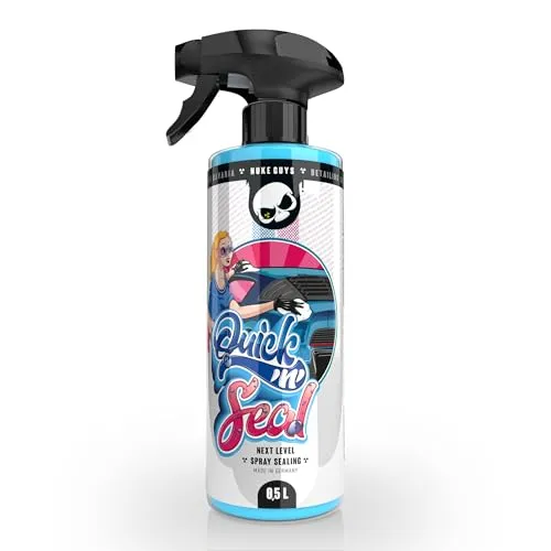 Nuke Guys Quick'n'Seal Nano Sprühversiegelung 500ml | Spray Wax Versiegelung mit Wasserabperleffekt | Auto Lackversiegelung | Glanz & Schutz für deinen Lack