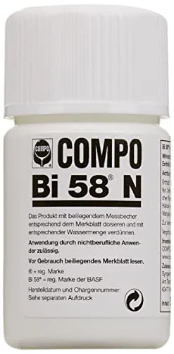 COMPO Bi 58 N - Insektizid-Konzentrat gegen saugende und beißende Insekten für Zierpflanzen, Gemüse und Erdbeeren, 30 ml