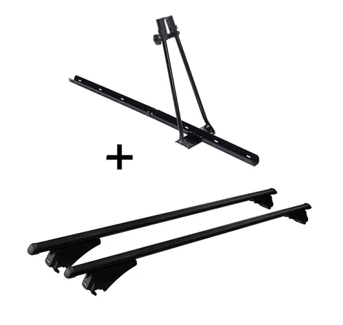 Fahrradträger ORION + Relingträger Tiger Alu XL für Land Rover Range Rover Sport ab 14 - Fahrradträger Set für Land Rover Range Rover Sport ab 14, ideal für den sicheren Transport aller Fahrradtypen auf dem Dach. Maximale Zuladung 15 kg, einfache Montage und mehr Platz im Innenraum.