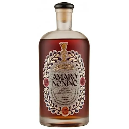 Nonino Amaro Quintessentia Di Erbe Likör 35% vol (6 x 0,7 Liter) - Italienischer Kräuterlikör mit einzigartigem Geschmack, ideal als Digestif oder für Cocktails, perfekt für Genießer.