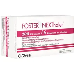 FOSTER NEXThaler 100/6 μg 120 ED Inhalationspulver 2 St