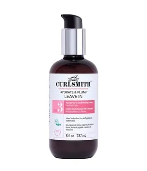 Curlsmith Hydrate & Plump Leave-in Conditioner 237 ml - Conditioner für lockiges Haar, spendet Feuchtigkeit und Volumen mit Jojoba-Öl und Plant Based Stem Cell Complex, einfach anzuwenden ohne Ausspülen.