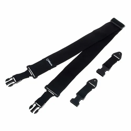 DiMarzio DD2200 C BK Gitarren- und Bassgurt - Hochwertiger Clip Lock Baumwollgurt mit integrierter Sicherheitsfunktion, ideal für Musiker, die Wert auf Komfort und Sicherheit legen. Breite 50mm, max. Länge 160cm, Farbe Schwarz.