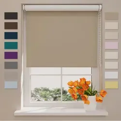 DTCH® Rolgordijn Verduisterend - Easy - Cement - 220 x 190 cm - Meerdere maten verkrijgbaar - Maak rolgordijn op maat - Stevige stof - Grau