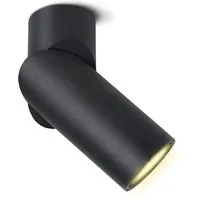SSC-LUXon TOBI-L LED Aufbaustrahler, schwenkbar in Schwarz mit GU10 3CCT - Aufbaustrahler für vielseitige Beleuchtung, schwenkbar und mit 3 Lichtfarben – von warmweiß bis tageslicht. Ideal für Wohnzimmer, Schlafzimmer oder Flur.
