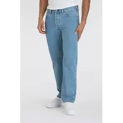 Levi's Herren 501 Original Fit Jeans - Ferry Building Blue T2, 30W/32L - Jeans in regulärer Passform, ideal für jeden Anlass. Hergestellt aus einem komfortablen Mischgewebe aus Baumwolle und Hanf für optimalen Tragekomfort.