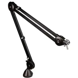 R DE PSA1 Rundfunk-Gelenkarmstativ - Professionelles Mikrofonständer für Streaming und Podcasting, robust und geräuschlos mit 82 cm Reichweite