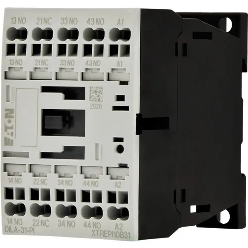 Eaton Hilfsschütz DILA-31 (24V50#199211) - Eaton Hilfsschütz DILA-31, ideal für den professionellen Einsatz. Hohe Schaltleistung bis 16 A, einfach zu montieren auf DIN-Schiene. Verlässliche Steuerung für Ihre elektrischen Anwendungen.