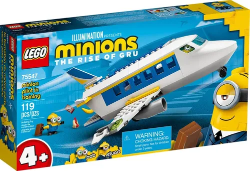 LEGO® Minions Flugzeug 75547 - The Rise of Gru - LEGO (R) Komplette Sets & Packs, spannendes Minions Flugzeug-Set für Kinder ab 4 Jahren, fördert Kreativität und Spielspaß.