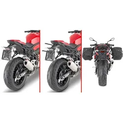 Givi Remove-X Abnehmbare Abstandhalter - Motorradzubehör mit abnehmbaren Abstandhaltern für weiche Satteltaschen, ausgestattet mit Schnellverschluss für einfache Handhabung.