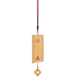 Sela Venti Chime Air - Bambus Klangstäbe für Entspannung - Sphärische Metall-Chimes aus robustem Bambus für harmonische Klänge. Ideal für Achtsamkeit und kreative Klangräume. 8 hochwertige Klangstäbe sorgen für beruhigende Töne und ein einzigartiges Klangerlebnis.