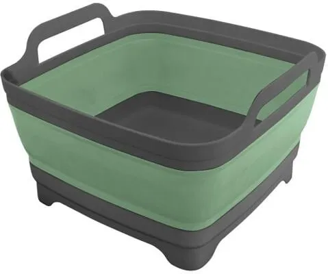 Eurotrail Waschschüssel, faltbar, grün, 7,8L