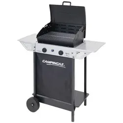 Campingaz Xpert 100 L BBQ Black - Kompakter Gasgrill - Gasgrill mit ergonomischem Design und effizienter Kochleistung. Ideal für das Grillen unterwegs dank einfacher Transportmöglichkeiten und robuster Stahlbrenner.