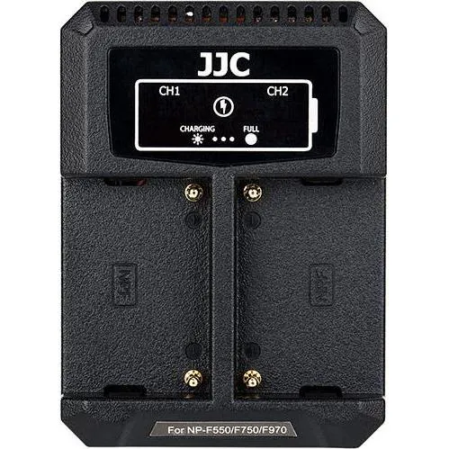 JJC Sony DCH NPF USB Dual Battery Charger (Kamera Akku Ladegerät) (22735793)