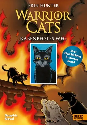 Warrior Cats - Rabenpfotes Weg - Graphic Novel im Anime-Stil, die Rabenpfotes aufregendes Leben und Kämpfe im Wald erzählt. Entdecken Sie die spannenden Geschichten über Freundschaft und Abenteuer!