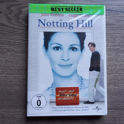 Notting Hill (2010) NEU/OVP DVD - Romantische Komödie mit Hugh Grant und Julia Roberts, FSK 0, ideale DVD für Filmabende und Sammler.