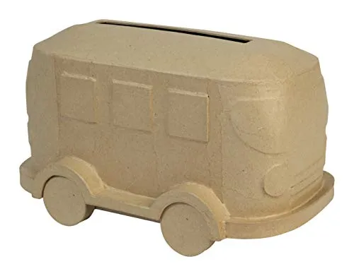 Décopatch EV021C - Urne/Briefbox aus Pappmaché, 31x19cm - Pappmaché Urne/Briefbox, ideal für kreative Projekte und individuell gestaltbar für besondere Anlässe.