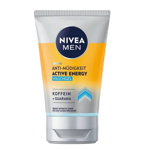 Men Active Energy energetyzujący żel do mycia twarzy 100ml Nivea 4006000002415
