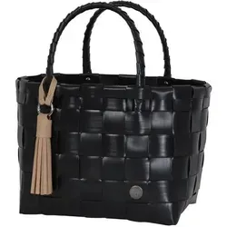 Handed By Mini Paris Handbag Schwarz - Größe XS - Die Handed By Mini Paris Handbag in Schwarz vereint Stil und Funktionalität. Ideal für Handy, Geldbörse und Schlüssel. Robuste Tragegriffe und hochwertiges Material garantieren lange Freude an diesem eleganten Accessoire.
