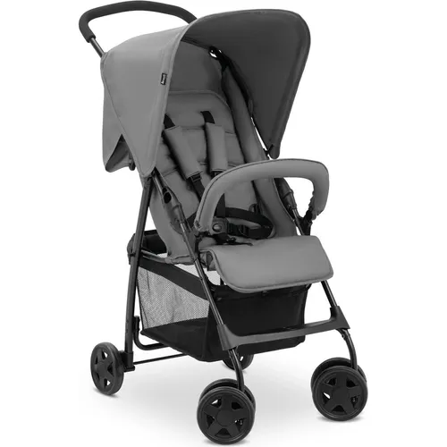 hauck Buggy Sport - Ultra Leicht Reisebuggy - Leichter Kinderwagen mit nur 5,9 kg, ideal für Reisen und kompakt faltbar. Mit Liegefunktion und extra großem Korb für bis zu 3 kg Stauraum.