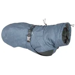 Hurtta Expedition Parka - Wintermantel für Hunde in Blaubeere Dunkelblau 30XL, ideal für kalte Abenteuer mit verstellbarem Sitz und reflektierenden Paspeln