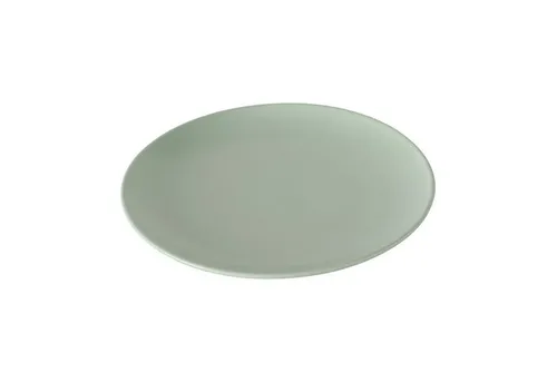 BOLTZE GRUPPE GmbH Frühstücksteller PASTELL, Ø 20,5 cm, Hellgrün, Steinzeug, (1 St), spülmaschinen- und mikrowellengeeignet