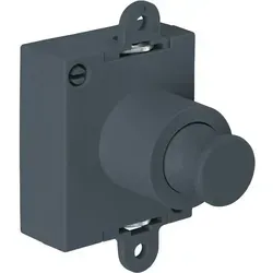 JUNIE Push-Lock Drehstangenschloss beidseitig - anthrazitgrau