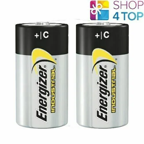 Energizer Industrial - 12 x C Alkaline Batterien, langlebig und ideal für industrielle Anwendungen
