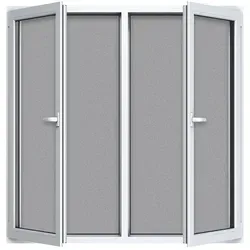 EasyMaxx Moskitonetz 03771 - Fliegengitter mit Magnetbefestigung, individuell zuschneidbar und idealer Insektenschutz für Fenster bis 150 x 130 cm.