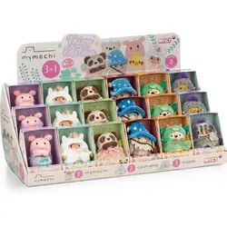NICI 62580 Stofftier mit 6 Motiven - Kuscheliges NICI Stofftier in 8 cm, ideal zum Spielen und Sammeln. Kommt in einem praktischen Display mit 6 verschiedenen Motiven.