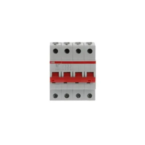 Interruttore sezionatore 4 Poli SD204 16 16A ABB M990424 - Schalter Zubehör, zuverlässiger 4-poliger Sezionatore für sichere elektrische Installationen mit 16A Nennstrom.