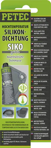 Petec Dichtung, Ansaugkrümmer Hochtemperatur-Silikondichtung, SIKO grau Motorendichtmasse 97680