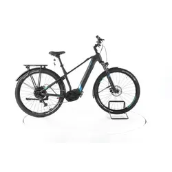 Conway Cairon C 2.0 Trekking E-Bike - schwarz metallic matt türkis metallic - 49 cm - Refurbished Trekking E-Bike mit 49 cm Rahmen, ideal für Körpergrößen von 178 bis 187 cm. Ausgestattet mit einem leistungsstarken Bosch PowerTube Akku (625 Wh) und einem 85 Nm Motor, geprüft von unseren Mechanikern. 2 Jahre Garantie.