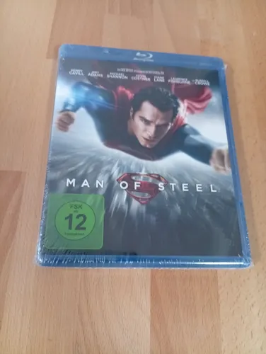 Man of  Steel  - Blu-ray - Henry Cavill, Kevin Costner, Russell Crowe - Neu-OVP