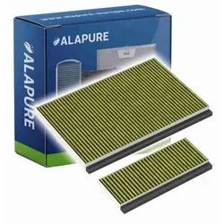 Alapure CleanAir Plus Aktivkohlefilter für Neff 11041790 / Z51AIA0X0 - Effektiver Kohlefilter für Dunstabzugshauben, der Gerüche und Verunreinigungen aus der Luft absorbiert. Ideal für eine saubere und frische Küchennutzung.