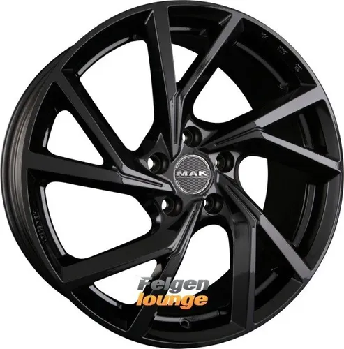 ALUFELGE MAK KASSEL für SEAT ARONA 7x17 - Felgen für SEAT ARONA mit eleganter BLACK MIRROR Oberfläche, perfekte Passform dank 5x100 Lochkreis und 46 mm Einpresstiefe.