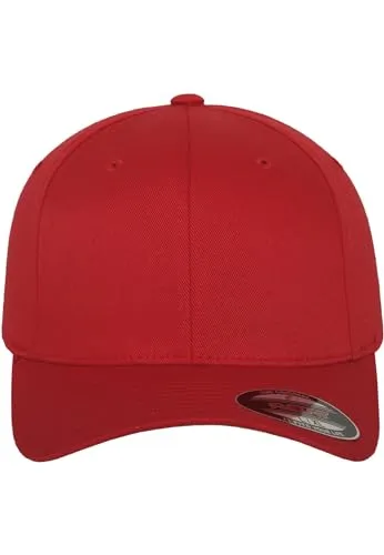 Flexfit Wooly Combed 6277 Mütze, S/M, red