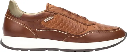 Pikolinos Herren Sneaker Leder Slipper Getafe M2B-6284C1 - Komfortabel und stylisch - Sneaker aus hochwertigem Leder mit herausnehmbaren Einlagen und elastischem Gummizug für optimalen Komfort und Passform, ideal für den ganzen Tag.