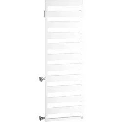 Kermi Design-Heizkörper „Casteo®-D“ 50 × 98,6 cm in Weiß - Heizkörper mit unsichtbaren Schweißnähten, ideal für modernes Wohnen. Horizontale und vertikale Ausrichtung möglich, geprüft nach DIN EN 442.