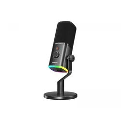 MAONO PD100X XLR-USB Mikrofon für Streaming - Mikrofon mit 50% besseren Klangdetails und doppelter Geräuschunterdrückung, ideal für Gamer, Podcaster und Streamer; anpassbare RGB-Beleuchtung für ein individuelles Setup.