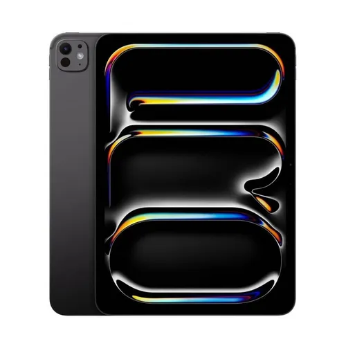 Apple iPad Pro 11" M5 - Space Black, 12GB RAM, 512GB Flash - Tablet mit ultra-hochauflösendem OLED-Display, 120 Hz Bildwiederholrate und leistungsstarkem M5 Chip für flüssiges Multitasking und beeindruckendes Gaming.