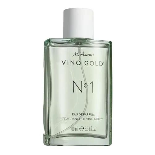 M. Asam VINO GOLD No. 1 Eau de Parfum (100 ml) – erfrischender unisex Duft - Eau de Parfum für Damen, inspiriert von Aromatherapie, mit zitrischen Noten von Grapefruit, grünem Tee und Zedernholz für pure Lebensfreude und gute Laune.