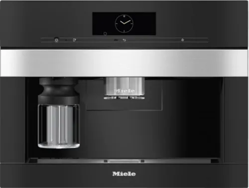 Miele CVA 7845 Einbau-Kaffeevollautomat - Hochwertiger Kaffeevollautomat aus Edelstahl, bietet perfekte Kaffeezubereitung auf Knopfdruck für Kaffeeliebhaber.