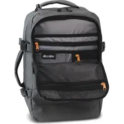 Bestway Rucksack Cabin Pro 300 Small 20l graugrün - Daypack mit Laptopfach für Geräte bis 14'', atmungsaktivem Rückenpanel und Trolley-Aufsteckfunktion – ideal für Reisen und den Alltag.
