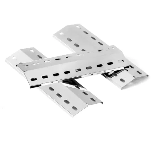 39,5 x 15 cm Universal Brennerabdeckung für Landmann Triton 2 & 3, Landmann Minton,Edelstahl Heizplatte Ersatzteile für Landmann Avalon PTS 4, Grandhall Maxim GT4, Mr. Gardener Jackson, 3 Stück