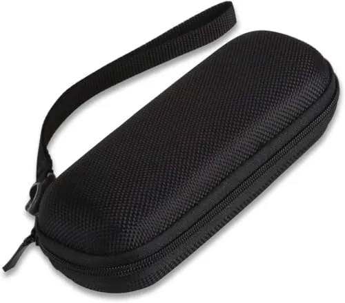 AGPTEK Tragetasche, Reise Tasche Case Hülle Etui, Eva Reißverschluss case für Diktiergerät, 2.4 Zoll MP3 Player, USB Stick, Earphones JBL Tune 110, Sandisk SD Karte, U-Disk, Schwarz