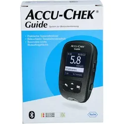 ACCU-CHEK Guide Blutzuckermessgerät Set - Präzises Blutzuckermessgerät Set für eine einfache Handhabung. Ideal für die tägliche Kontrolle, kompakt und benutzerfreundlich.