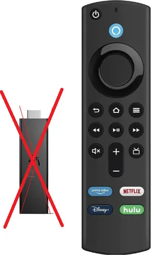 Ersatz Amazon Alexa Fernbedienung für Fire TV Stick 4K Max - Schwarz - Sonstiges TV-Zubehör, kompatibel mit mehreren Fire TV Modellen für eine einfache Bedienung und verbessertes Streaming-Erlebnis.