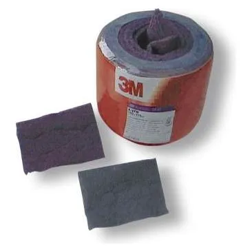 3M Scotch-Brite Vliesrolle CF-SR, violett, 150 mm x 115 mm - Zubehör für Elektrowerkzeug, sehr feine Vliesrolle für gleichmäßige Oberflächenbearbeitung und vielseitige Anwendungen.