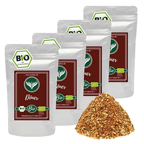 Azafran Bio Dönergewürz | Fleischgewürz Türkische Art | Kebab & Döner Gewürzzubereitung 1kg